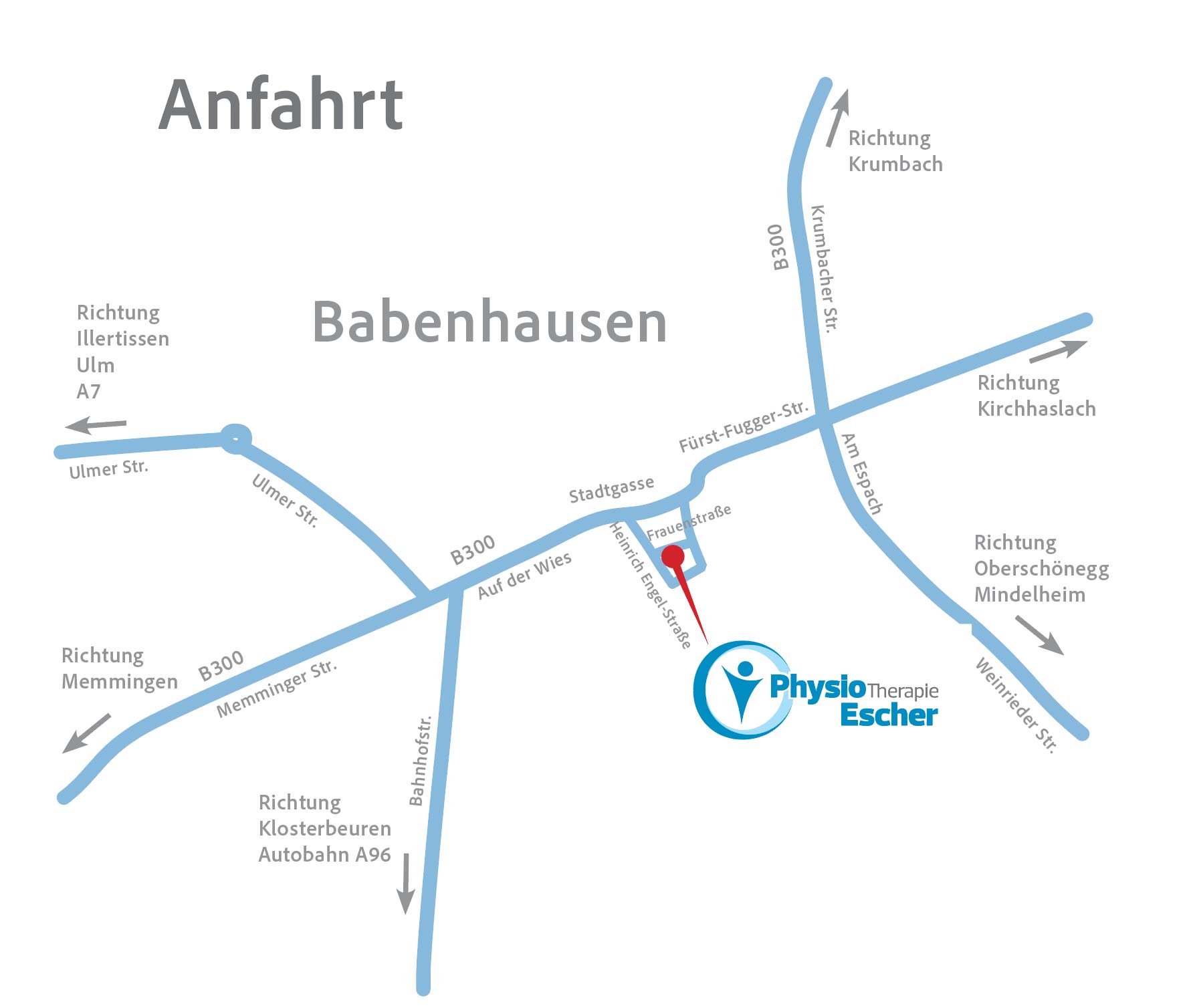Anfahrt Physio Escher Anfahrt Physiotherapie Escher Babenhausen
